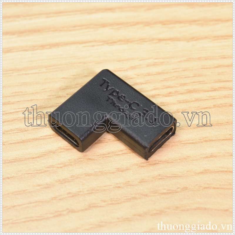 Đầu nối Type C 3.1 (2 đầu cái, gập góc vuông 90 độ)