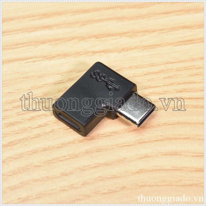 Đầu nối Type C góc gập 90 độ - Đầu cắm Type-C gập khúc vuông góc