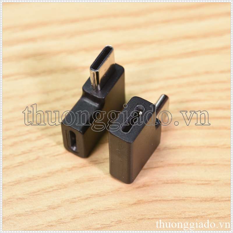 Đầu nối Type C góc gập 90 độ - Đầu cắm Type-C gập khúc vuông góc