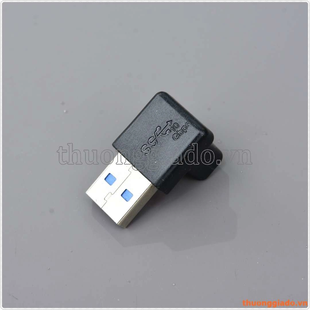 Đầu nối usb3.0 gập góc 90 độ, tốc độ 10Gbps