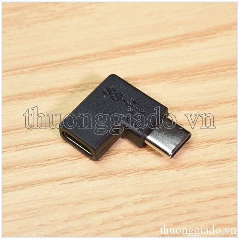 Đầu Type C gấp góc vuông 90 độ theo chiều dẹt