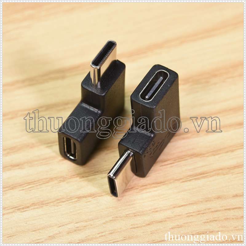 Đầu Type C gấp góc vuông 90 độ theo chiều dẹt