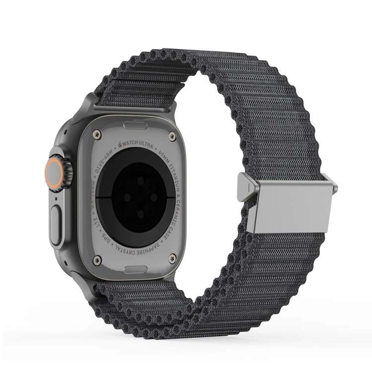 Dây đồng hồ Apple Watch vải nylon 2 lớp khóa gài