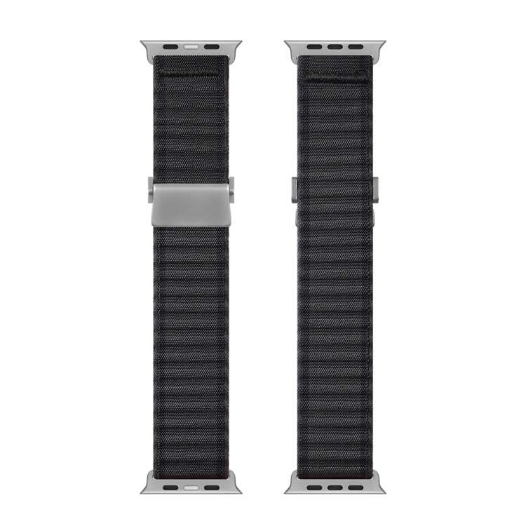 Dây đồng hồ Apple Watch vải nylon 2 lớp khóa gài