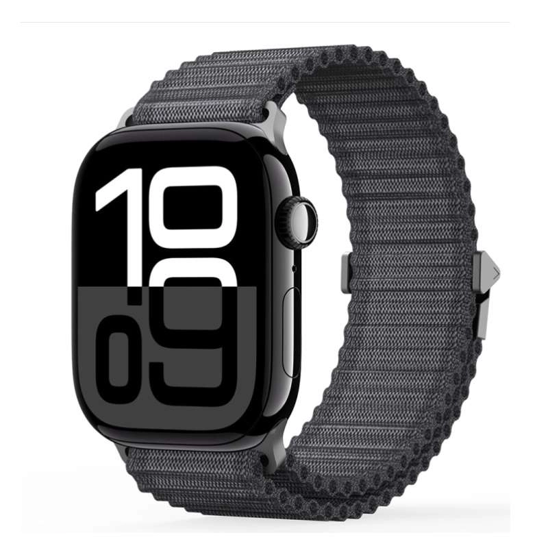 Dây đồng hồ Apple Watch vải nylon 2 lớp khóa gài	