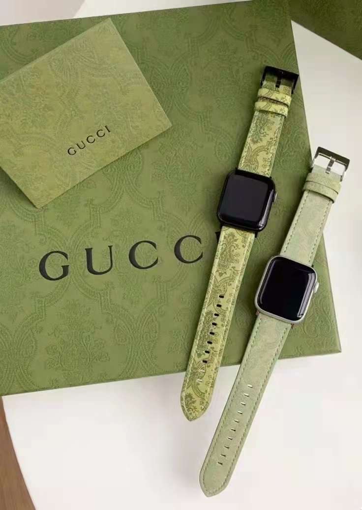 Dây đồng hồ Apple Watch 38mm/ 40mm/ 41mm/ 42mm/ 44mm/ 45mm (chất liệu da bò, họa tiết Celine) series 1 đến series 7