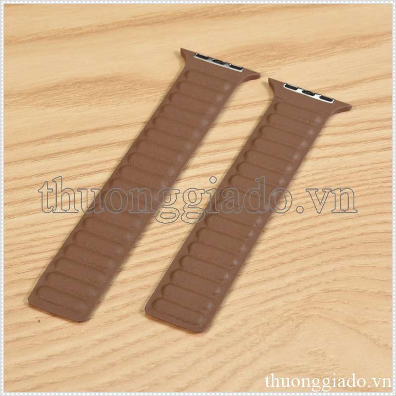 Dây đồng hồ Apple Watch 38mm/ 40mm/ 41mm/ 42mm/ 44mm/ 45mm (chất liệu da, phong cách Leather Link) series 1 đến series 7