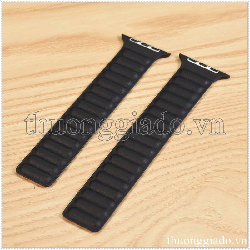 Dây đồng hồ Apple Watch 38mm/ 40mm/ 41mm/ 42mm/ 44mm/ 45mm (chất liệu da, phong cách Leather Link) series 1 đến series 7