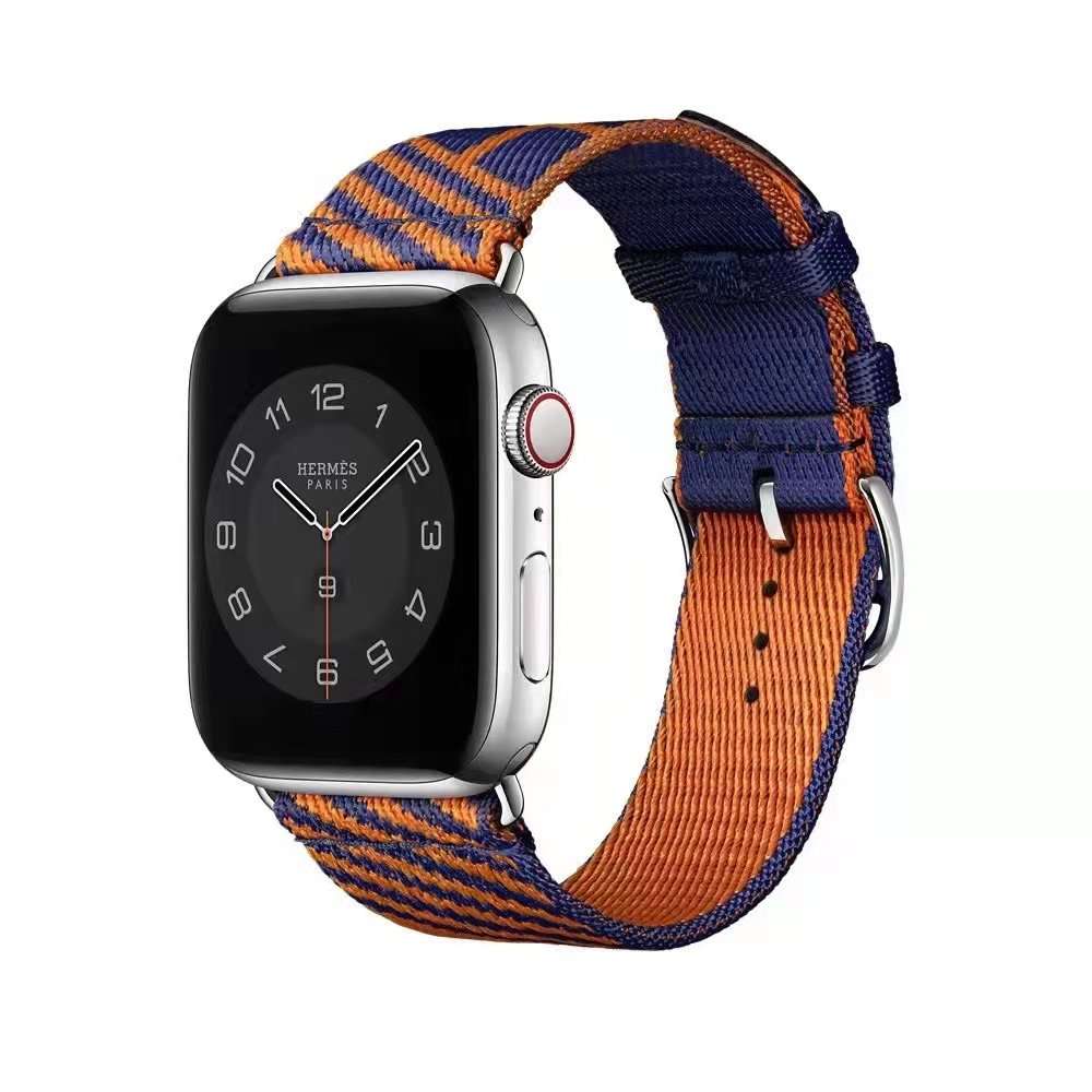 Dây đồng hồ Apple Watch 38mm/ 40mm/ 41mm/ 42mm/ 44mm/ 45mm (chất liệu vải dệt, phong cách thổ cẩm) series 1 đến series 7