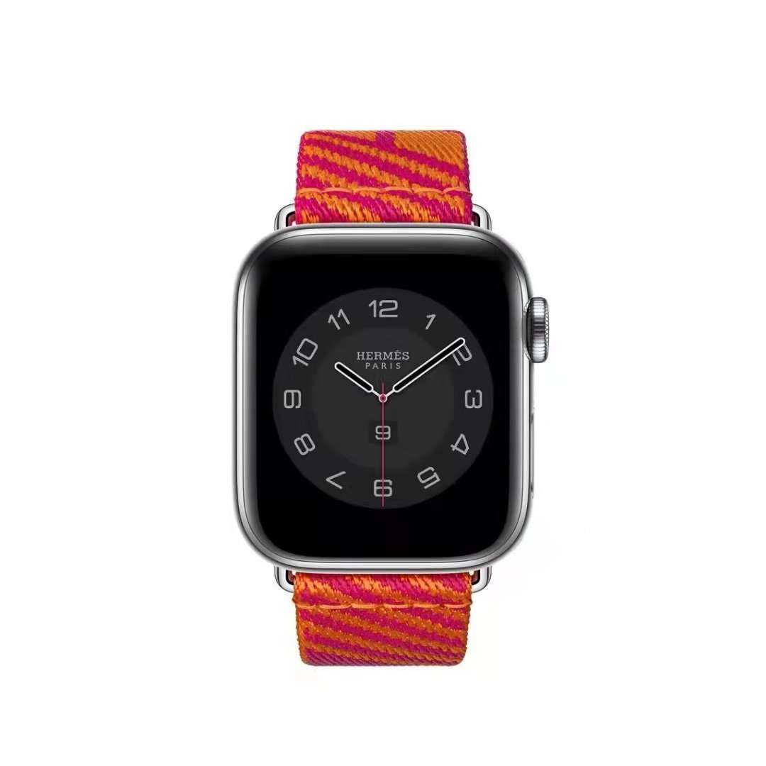 Dây đồng hồ Apple Watch 38mm/ 40mm/ 41mm/ 42mm/ 44mm/ 45mm (chất liệu vải dệt, phong cách thổ cẩm) series 1 đến series 7