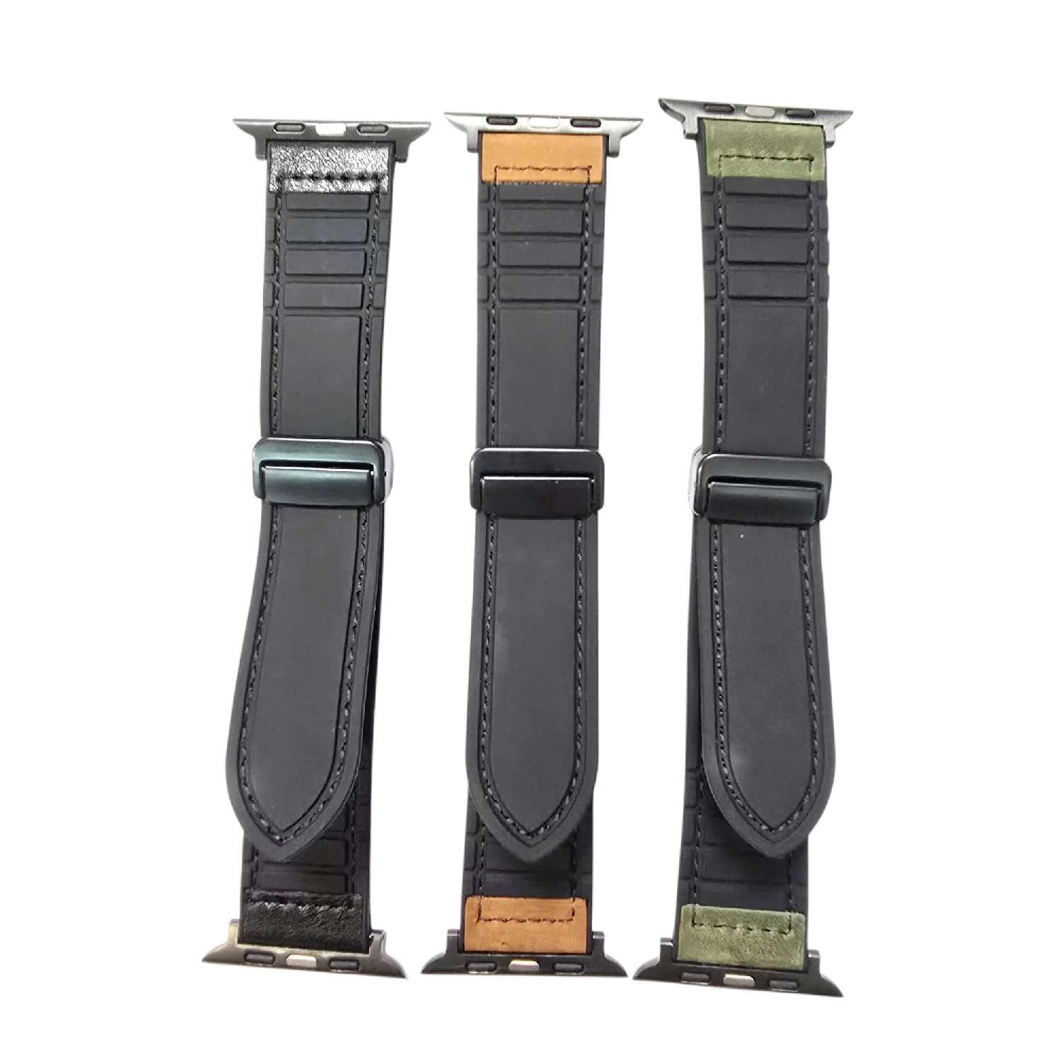 Dây đồng hồ Apple Watch phong cách Basic khóa gập từ tính