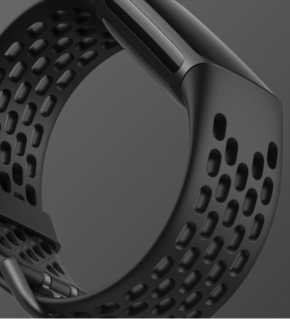 Dây đồng hồ Fitbit Charge 5 (chất liệu silicon, phong cách Nike)