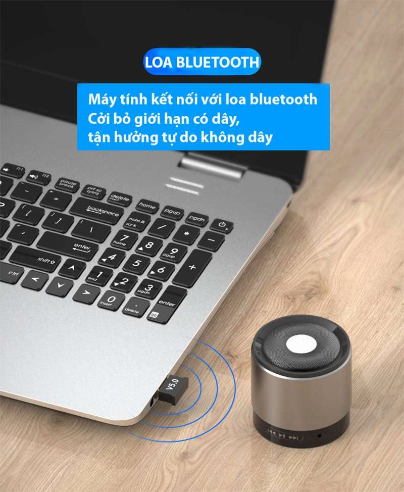 Thiết bị kết nối USB Bluetooth DONGLE 5.0