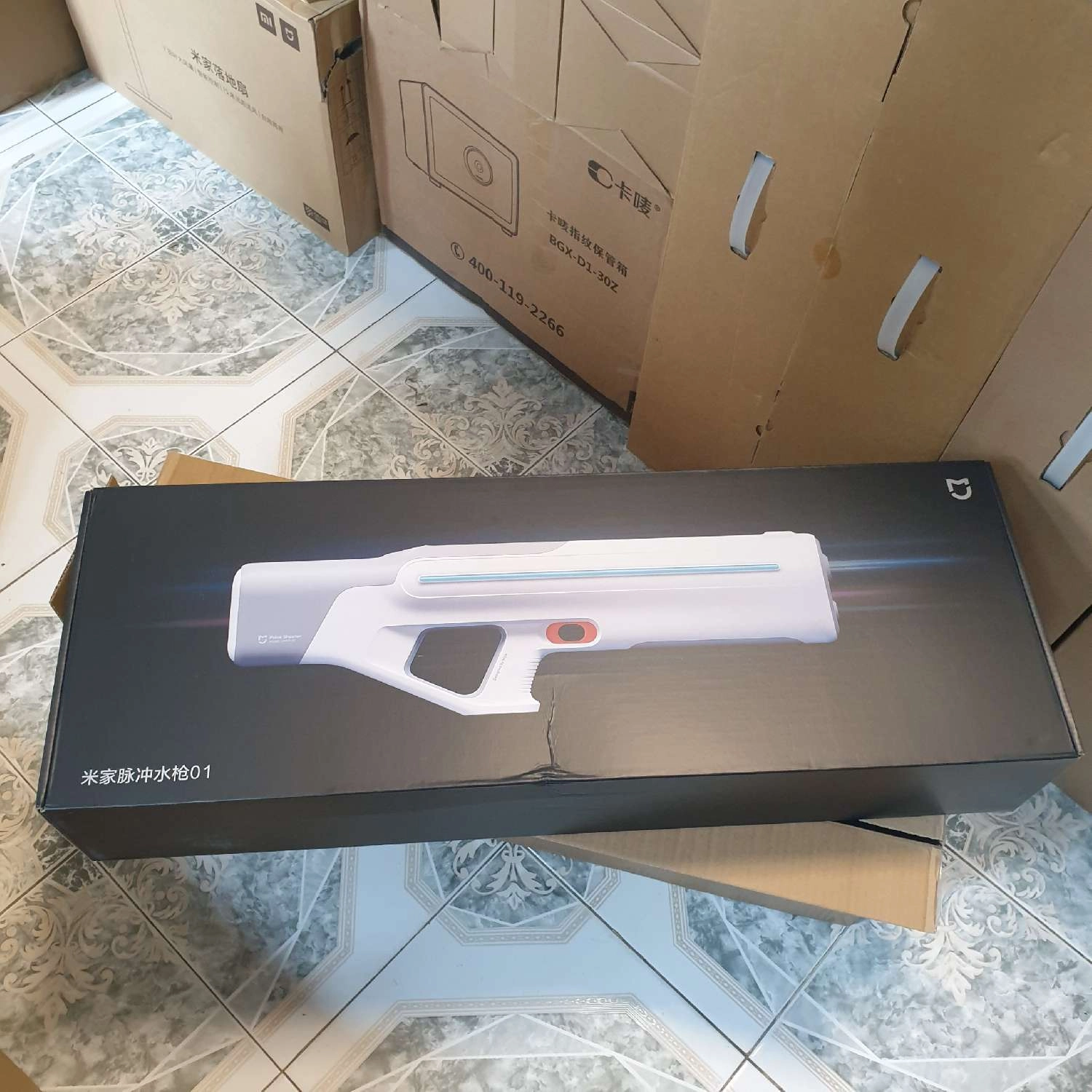 súng phun nước đồ chơi xiaomi
