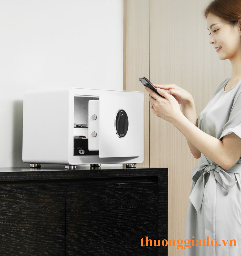 Két sắt gia đình thông minh chống trộm Xiaomi CRMCR Karma Anno Pro BGX-X1-30MP (khóa điện tử   khóa vân tay)