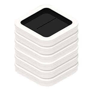 Khay đựng kèm túi rác thay thế cho thùng đựng rác Xiaomi TowNew T1S/ T1/ T1C/ T Air