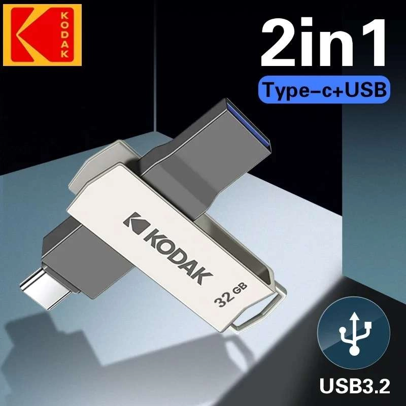 Kodak Dual Flash Drive USB-A 3.2/Type-C 32GB