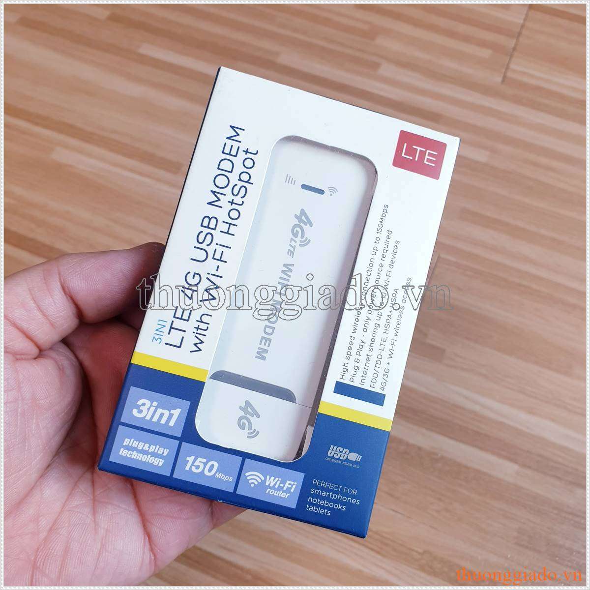 LTE 4G WIFI Dongle - USB phát WIFI từ sim 4G/ 3G dùng được đa mạng - Bộ phát wifi di động 150Mbps 50Mbps