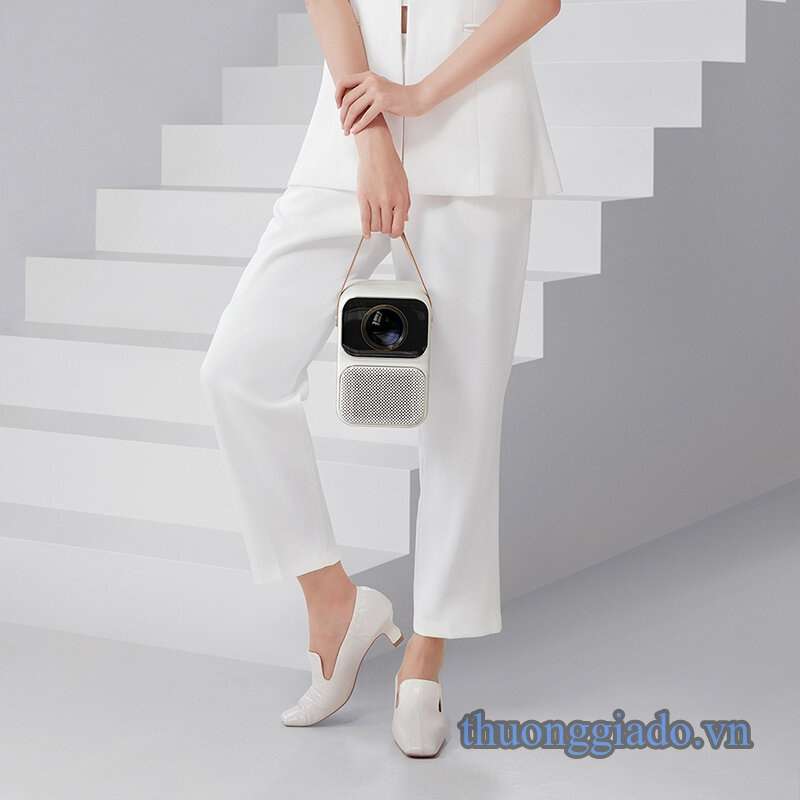 Máy chiếu Xiaomi Wanbo T6 Max (Full HD gốc 1080P với độ sáng cao 550 ANSI Lumens)