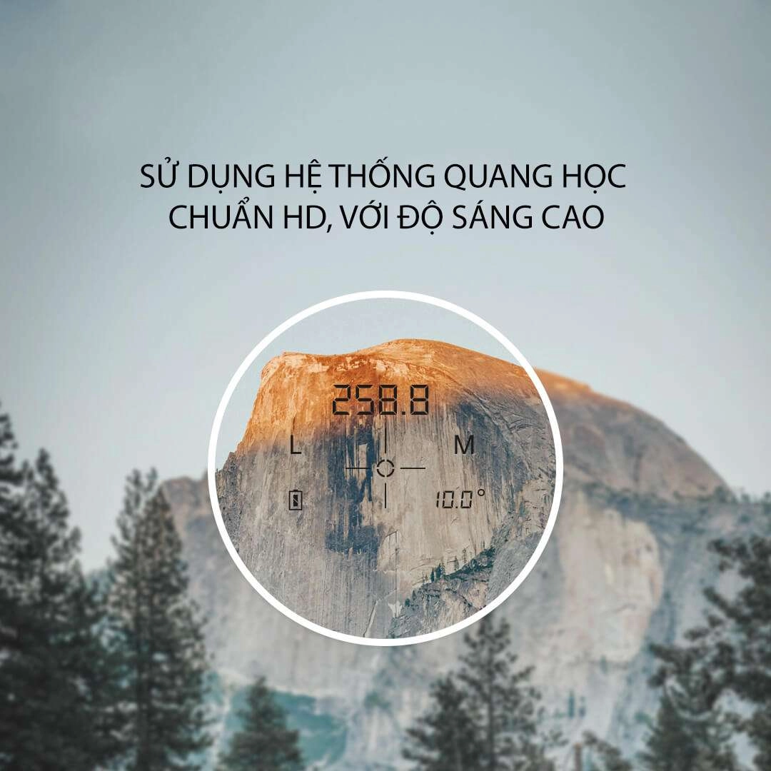 Máy đo khoảng cách sử dụng kính viễn vọng Xiaomi Duka TR1, đo chính xác 3-1000m, chiêm ngưỡng cảnh đẹp Máy đo khoảng cách sử dụng kính viễn vọng Xiaomi Duka TR1, đo chính xác 3-1000m, chiêm ngưỡng cảnh đẹp