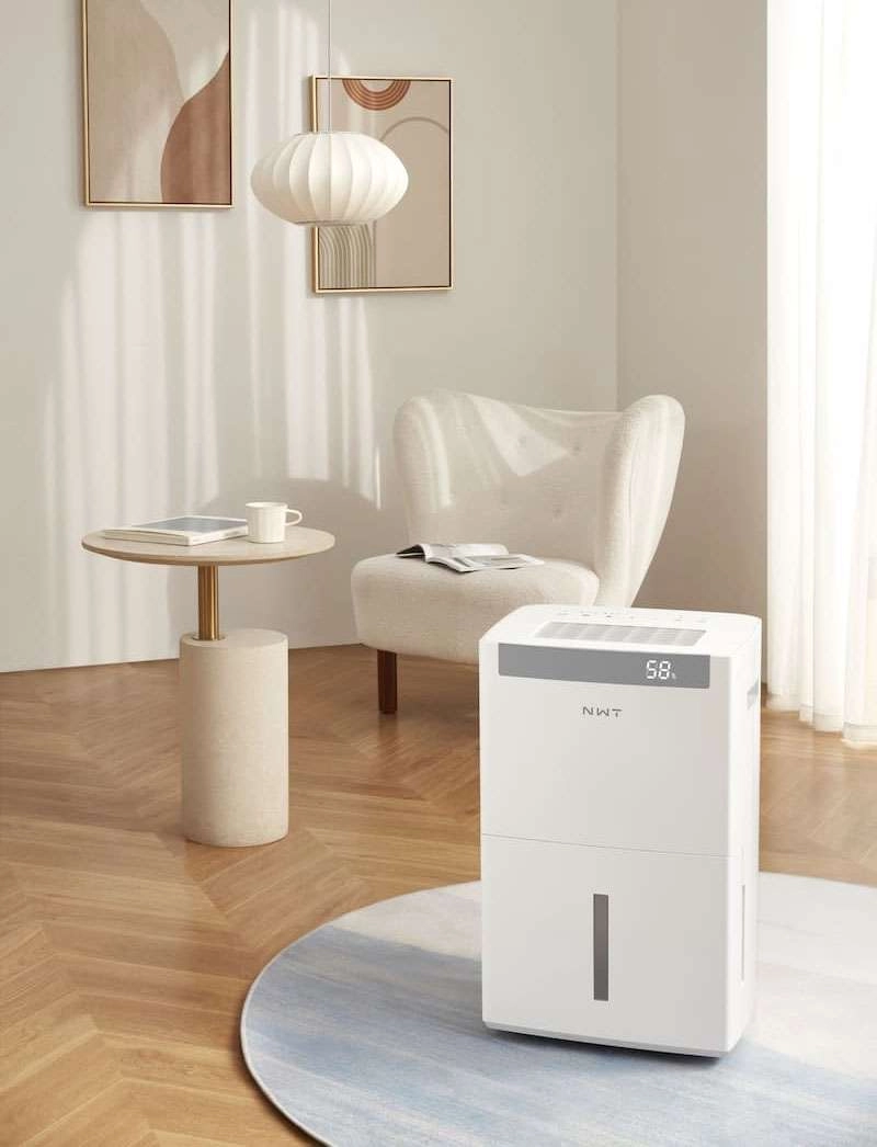Máy hút ẩm New Widetch 60L kết nối Mi Home, phù hợp cho phòng 180m2
