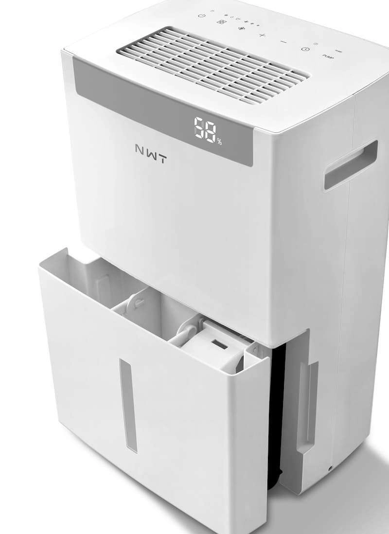 Máy hút ẩm New Widetch 60L kết nối Mi Home, phù hợp cho phòng 180m2