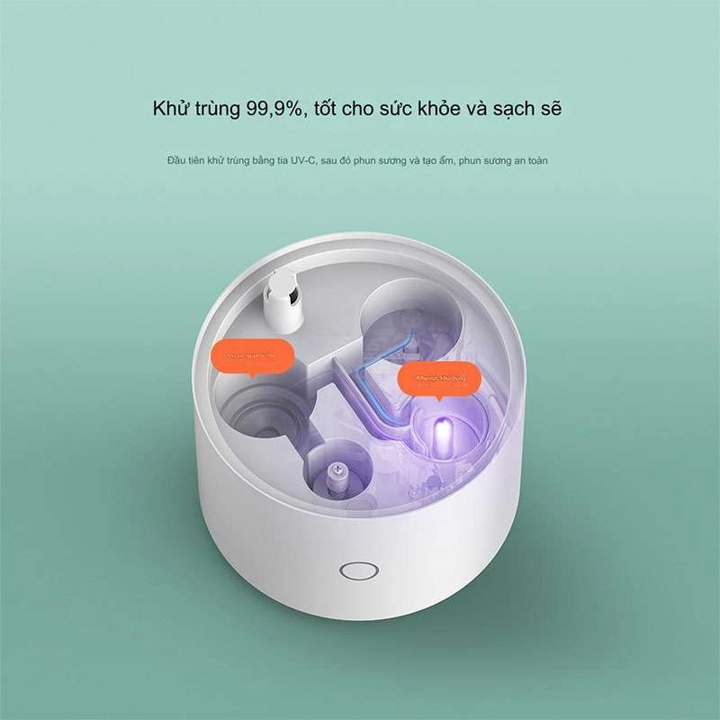 Máy tạo độ ẩm khử khuẩn thông minh Xiaomi Mijia S (MJJSQ03DY), kết nối Mi Home, 450ml/h, bể chứa 4,5l
