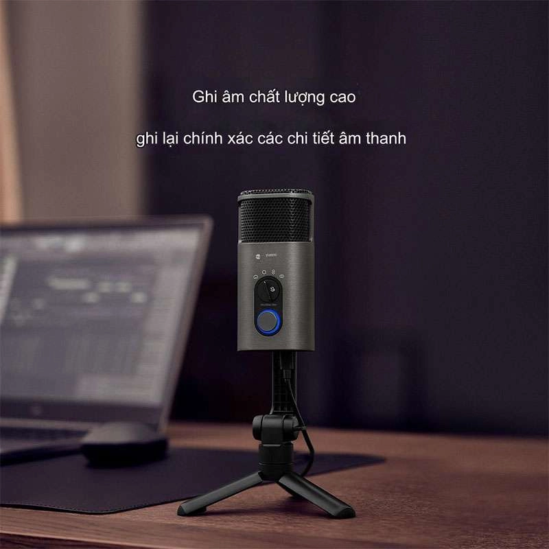 Micrô phát sóng trực tiếp có dây Yuemi