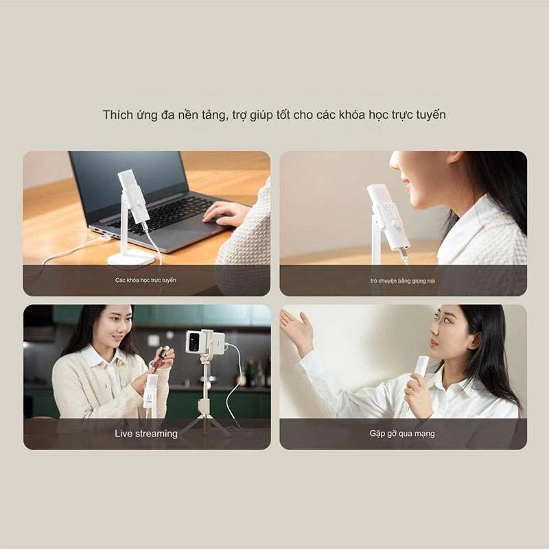 Micro thu âm để bàn có dây USB Yuemi YMMKF035