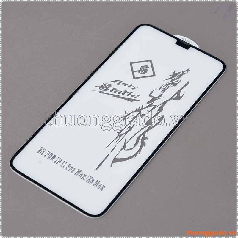 Miếng dán kính cường lực chống vân tay iPhone 11 Pro Max hiệu Rinbo