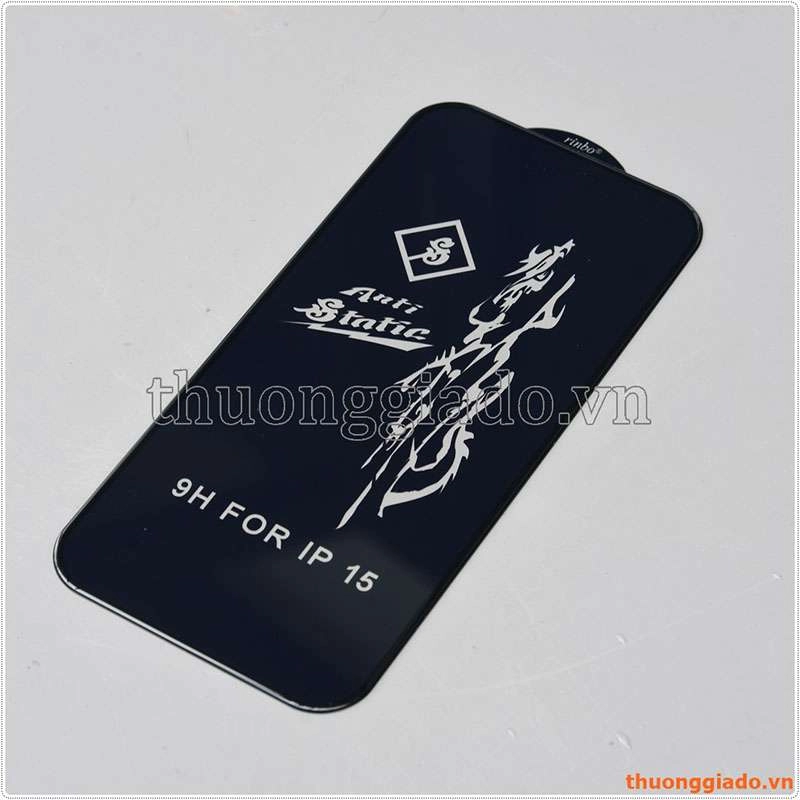 Miếng dán kính cường lực iPhone 15 hiệu Rinbo