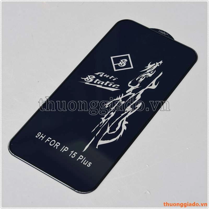 Miếng dán kính cường lực iPhone 15 Plus hiệu Rinbo