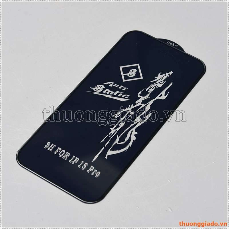 Miếng dán kính cường lực iPhone 15 Pro hiệu Rinbo