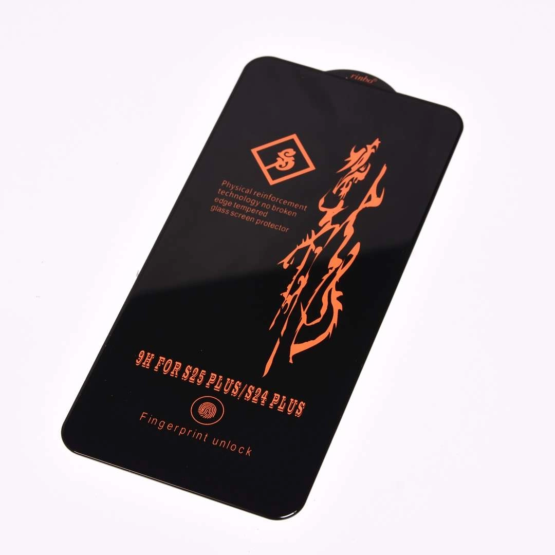 Miếng dán kính cường lực Samsung Galaxy S25 Ultra, S25 Plus, S25 (hiệu Rinbo, trong suốt, full màn, 9H)