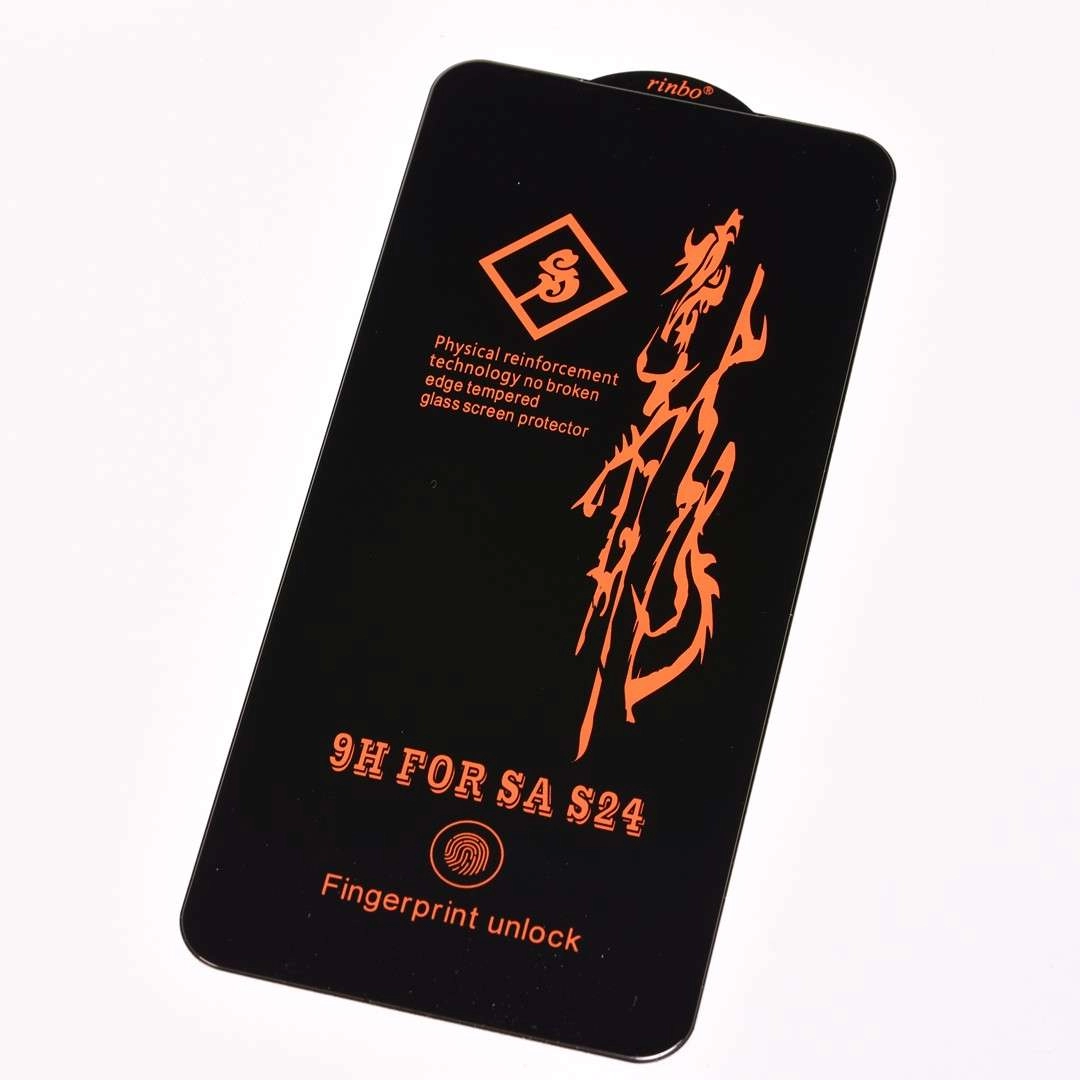 Miếng dán kính cường lực Samsung Galaxy S25 Ultra, S25 Plus, S25 (hiệu Rinbo, trong suốt, full màn, 9H)