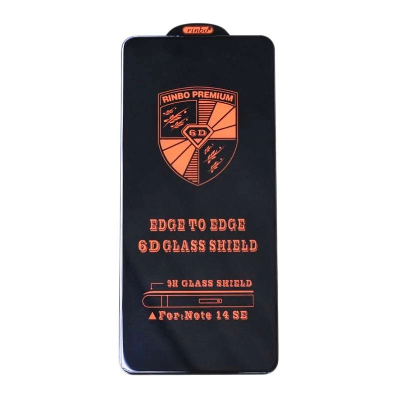 Miếng dán kính cường lực Xiaomi Redmi Note 14 SE (hiệu Rinbo, full màn, 9H)