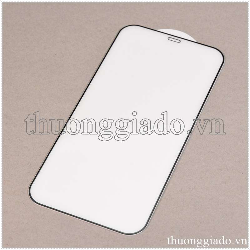 Miếng dán màn hình iPhone 12 Pro Max (kính cường lực, 5D, 9H, full keo, full màn)