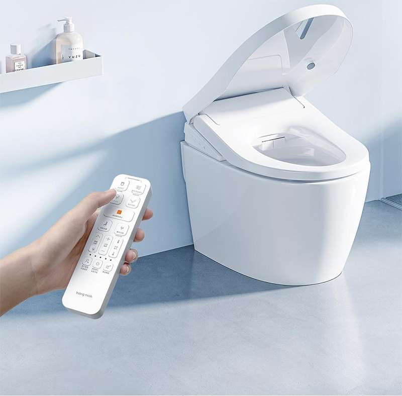 Bàn Cầu Thông Minh Xiaomi Zhimi 2 (phiên bản tạo hơi ấm thông minh điều khiển từ xa)