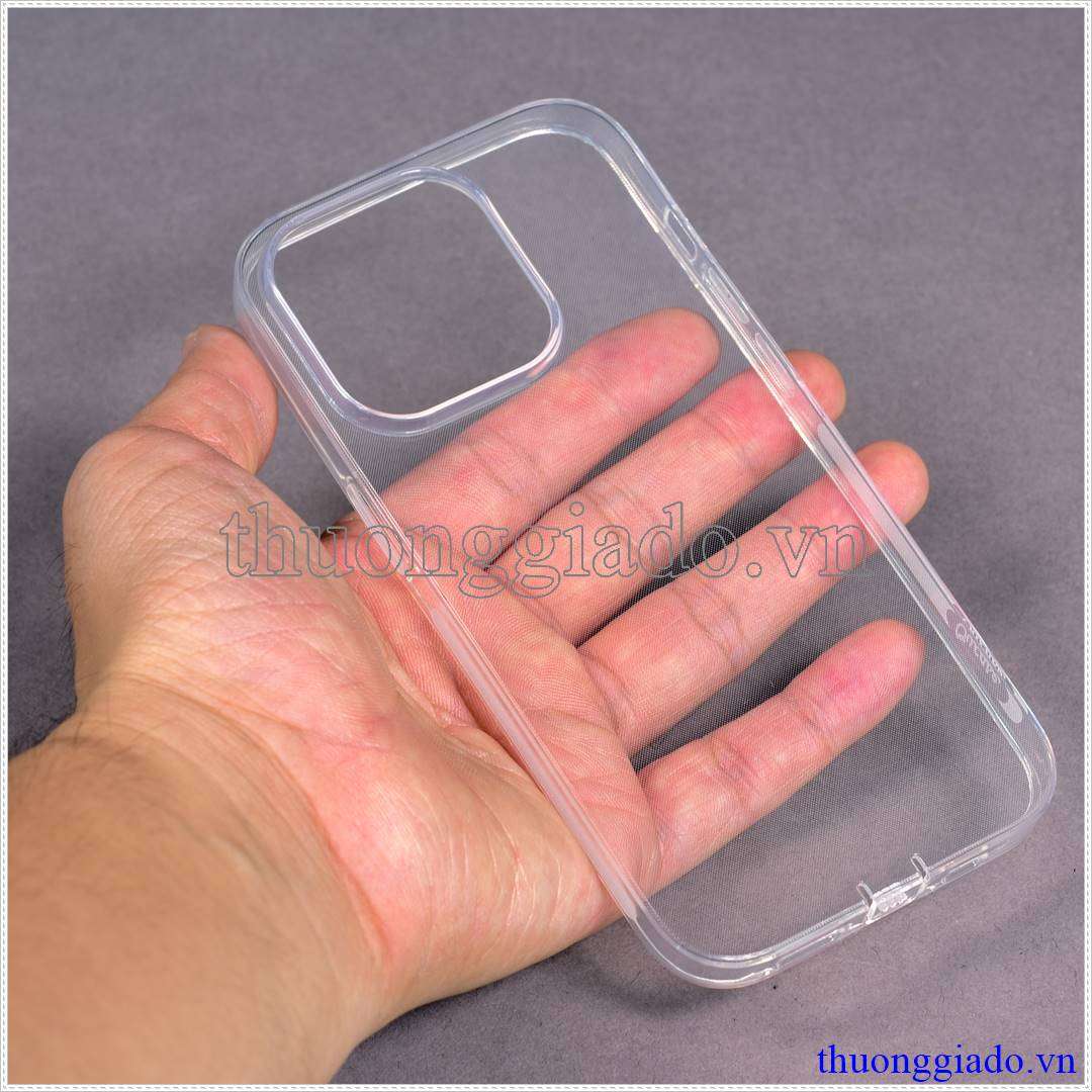 Ốp lưng dẻo iPhone 14 hiệu Vu Case trong suôt