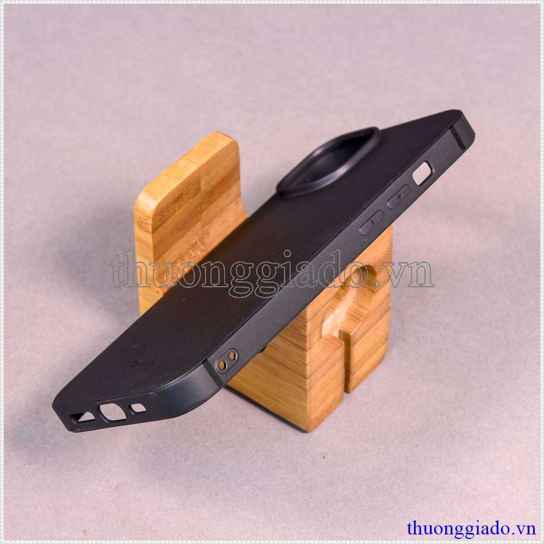 Ốp lưng dẻo iPhone 14 màu đen hiệu VU Case