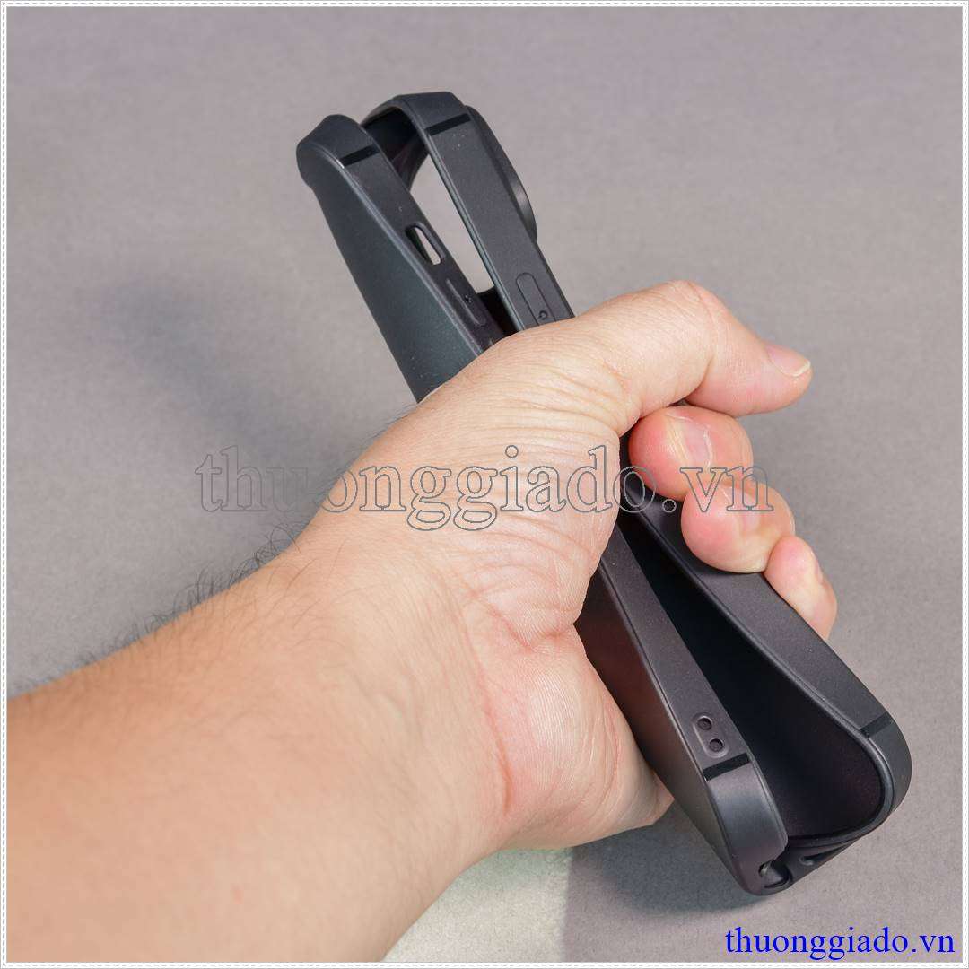 Ốp lưng dẻo iPhone 14 Plus hiệu VU Case màu đen