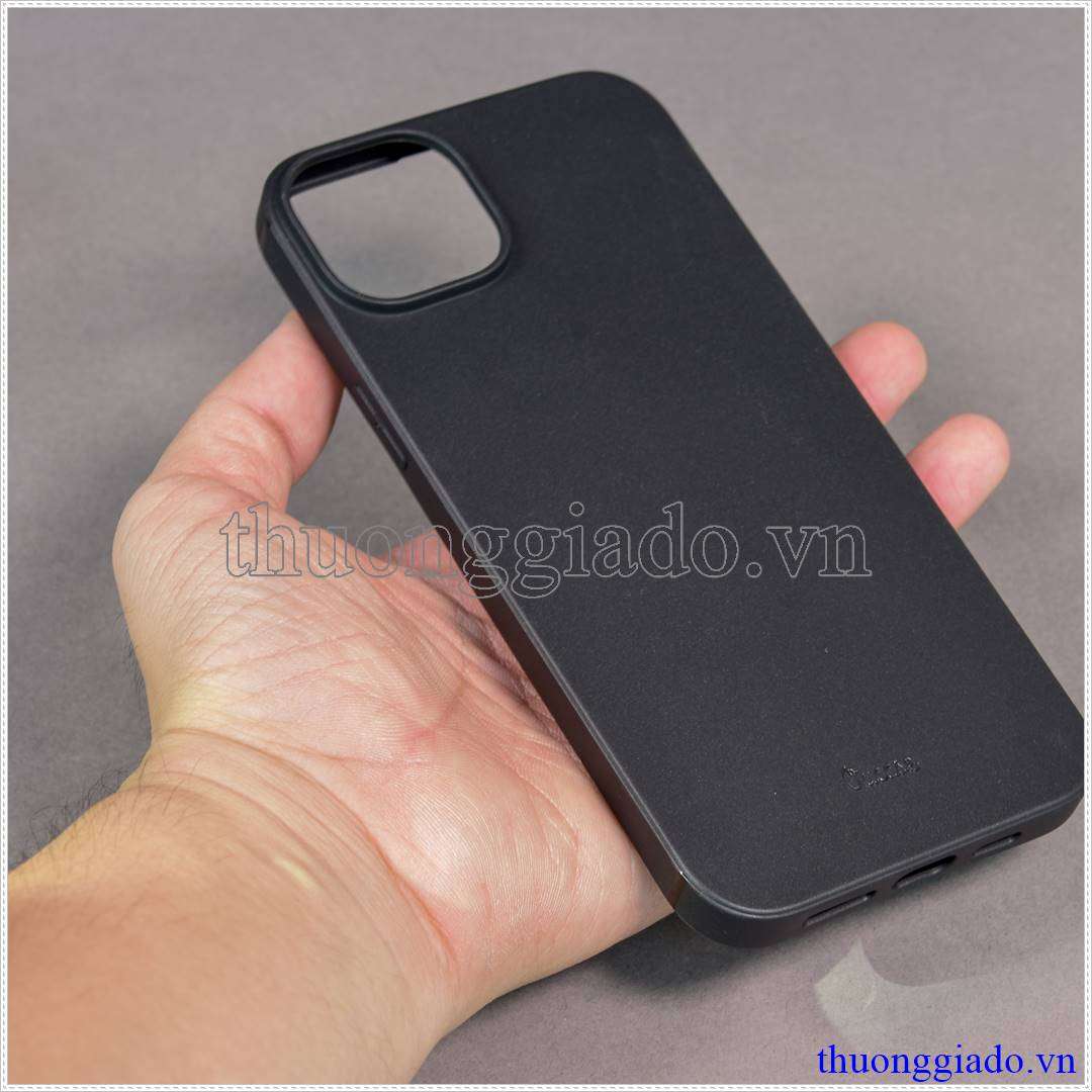 Ốp lưng dẻo iPhone 14 Plus hiệu VU Case màu đen
