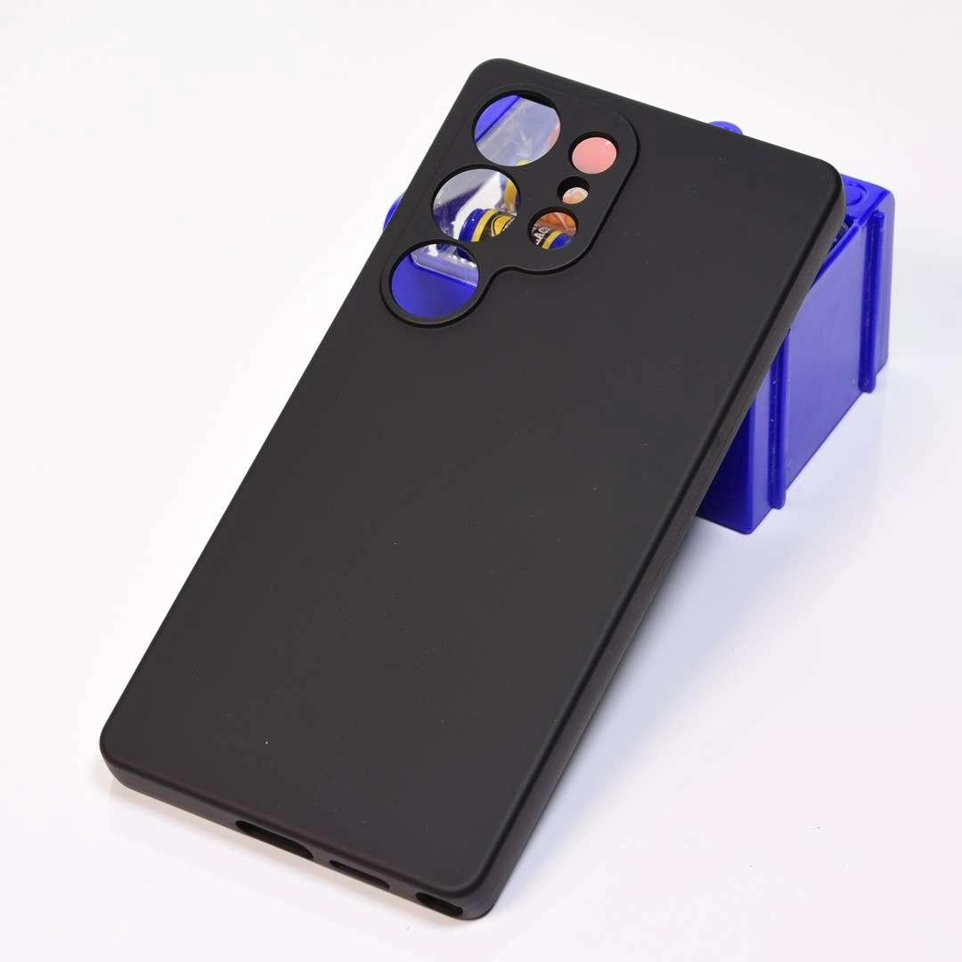 Ốp lưng dẻo màu đen cho Samsung Galaxy S25 Ultra, Galaxy S25 Plus, Galaxy S25 hiệu KST DESIGN