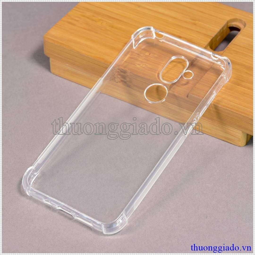 Ốp lưng dẻo Nokia X7, Nokia 8.1 (Ốp lưng Silicone trong suốt)