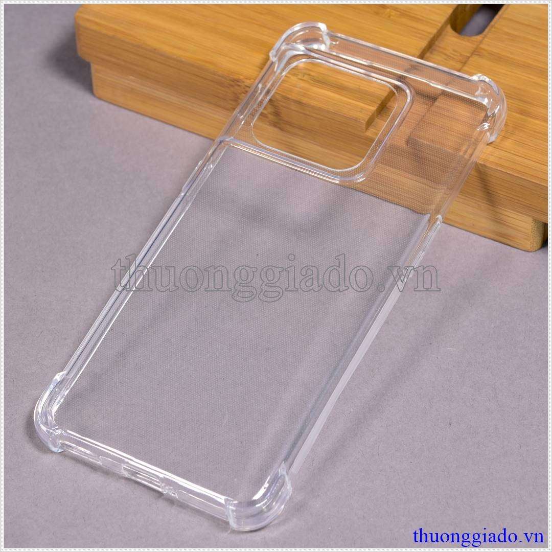Ốp lưng dẻo OnePlus 10 Pro 5G (Ốp lưng Silicone trong suốt tăng cường chống sốc 4 góc)