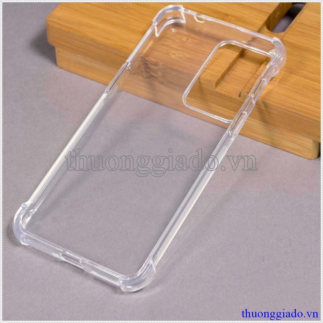 Ốp lưng dẻo OnePlus Nord 2T (Ốp lưng Silicone trong suốt tăng cường chống sốc 4 góc)