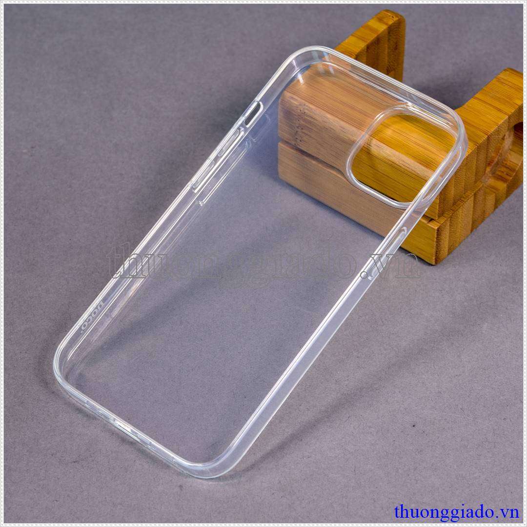 Ốp lưng dẻo trong suốt iPhone 14 hiệu HOCO