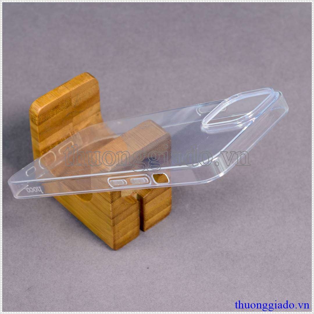 Ốp lưng dẻo trong suốt iPhone 14 hiệu HOCO