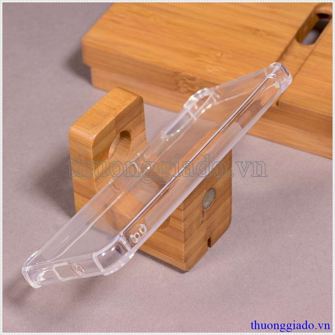 Ốp lưng dẻo Sony Xperia 10 Mark IV (Ốp lưng Silicone trong suốt tăng cường chống sốc 4 góc)