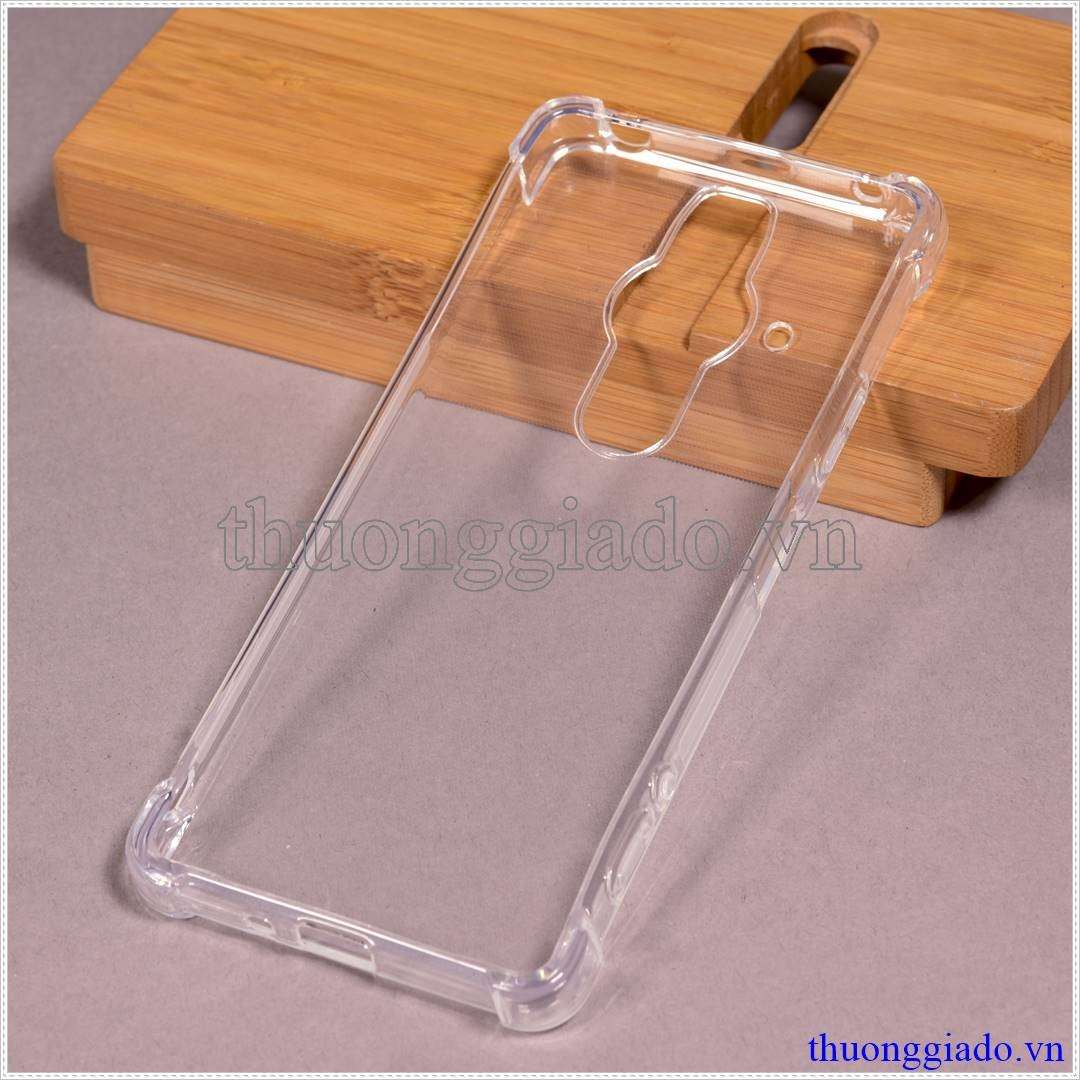 Ốp lưng dẻo Sony Xperia Pro-I (Ốp lưng Silicone trong suốt tăng cường chống sốc 4 góc)